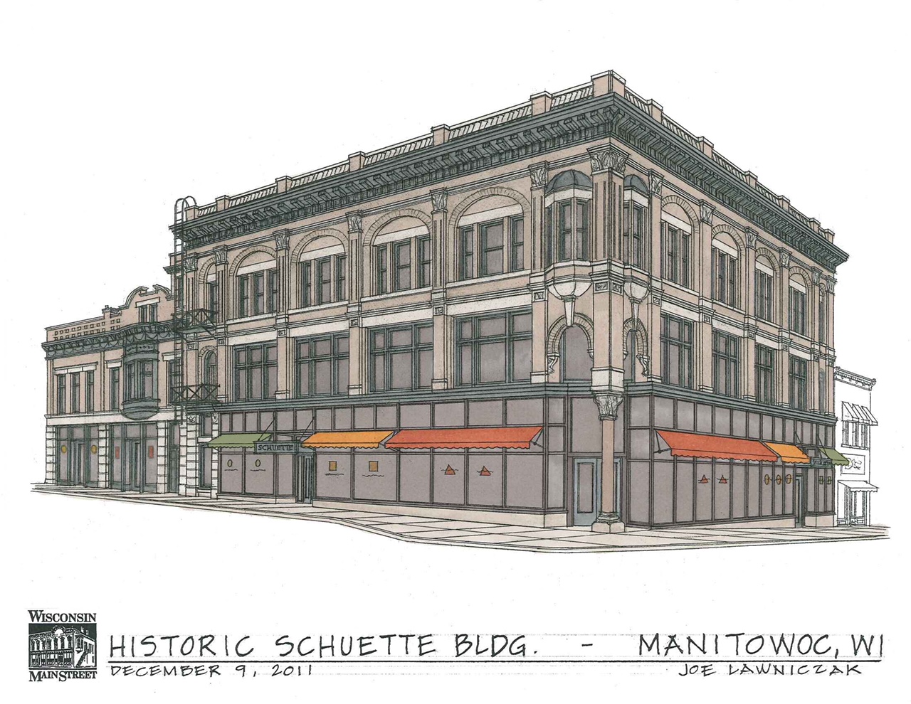 Historic Schuette Building Catalyst Construction