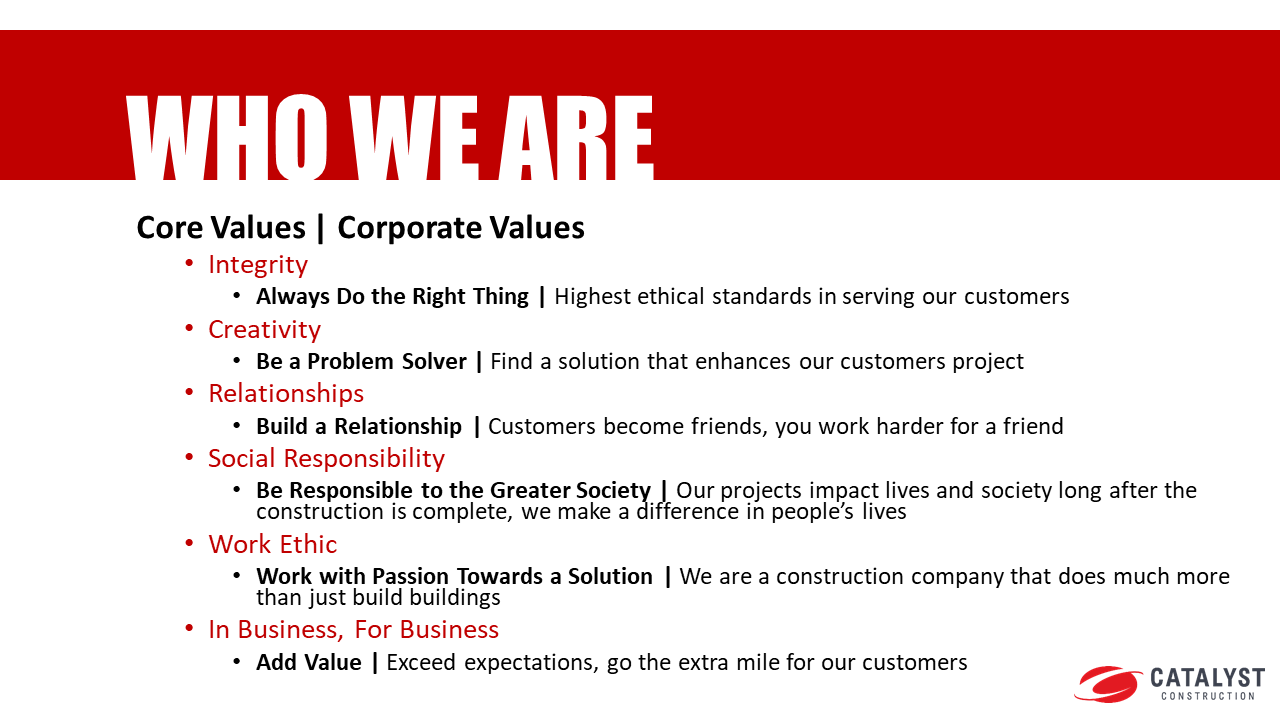 Core Values