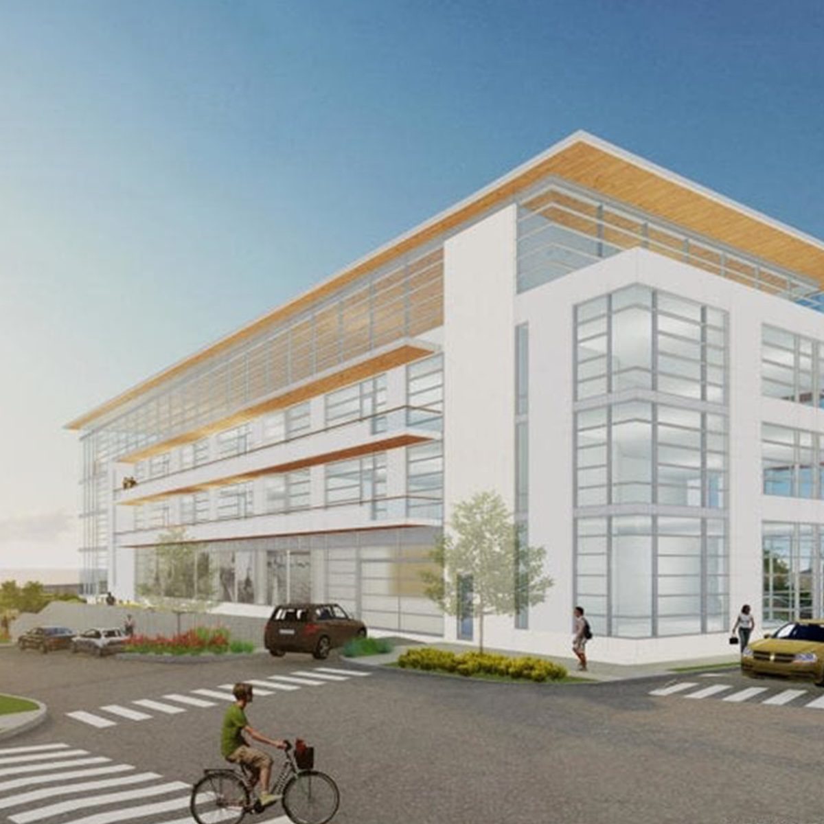 A rendering of Newport Shores.