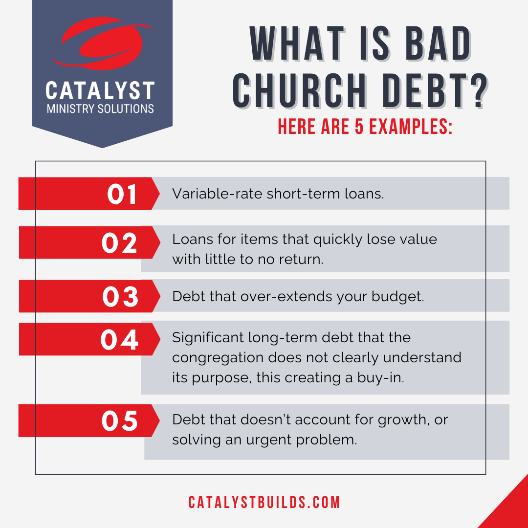 what is bad church debt