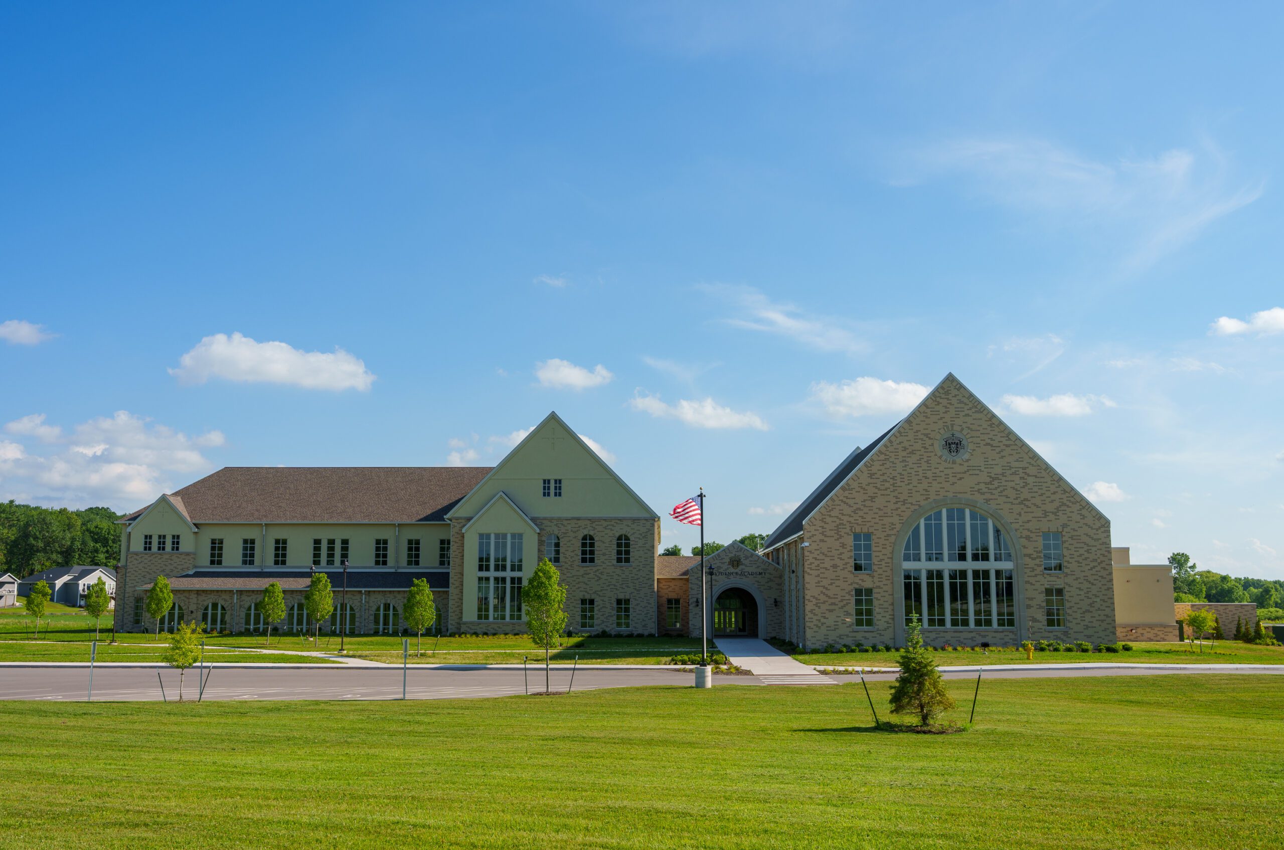 Providence Academy exterior.
