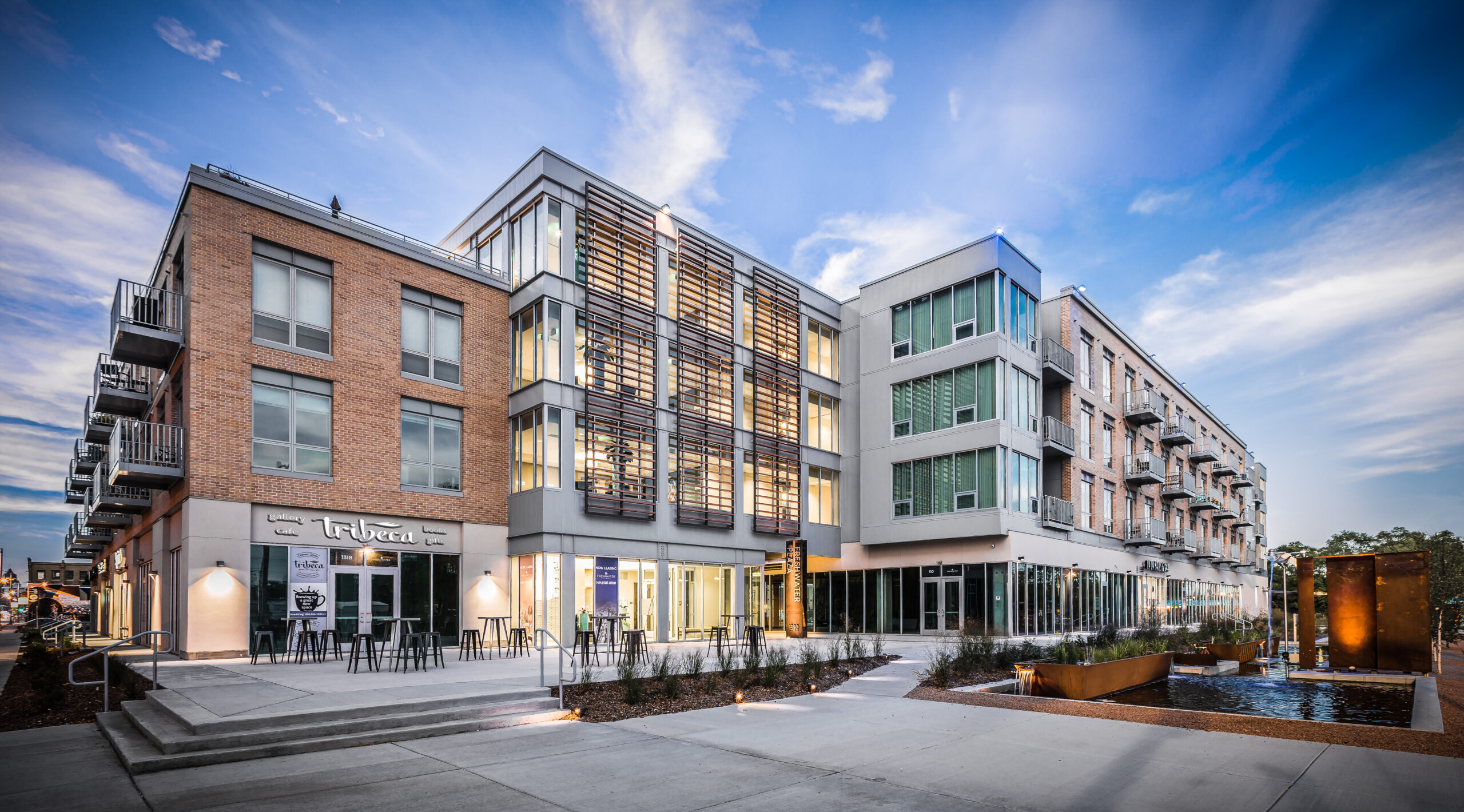 Freshwater Plaza exterior