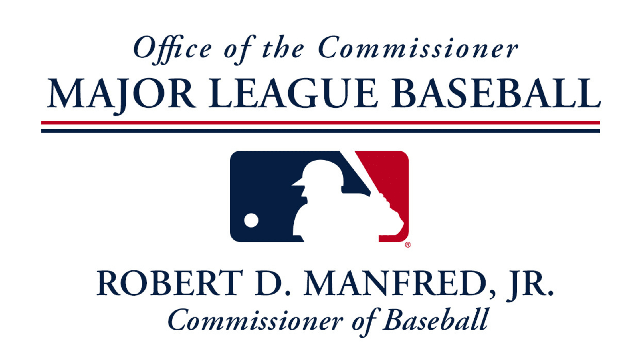 Office of the Commissioner MLB logo.
