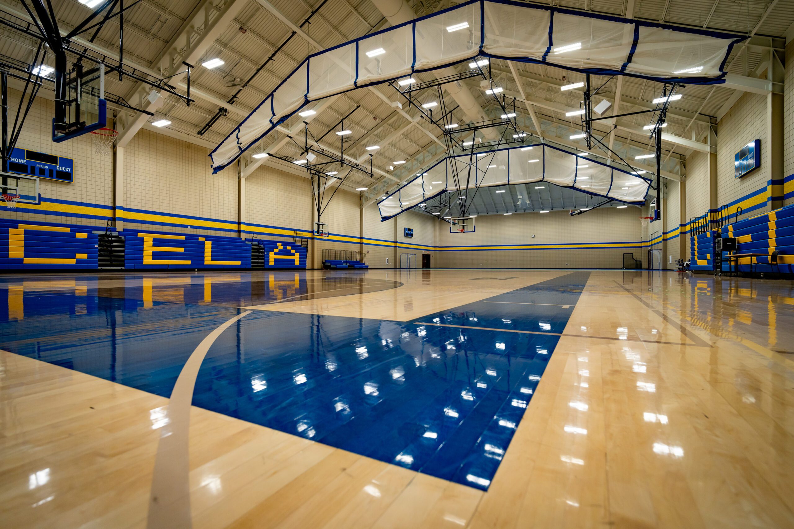 CELA basketball court.